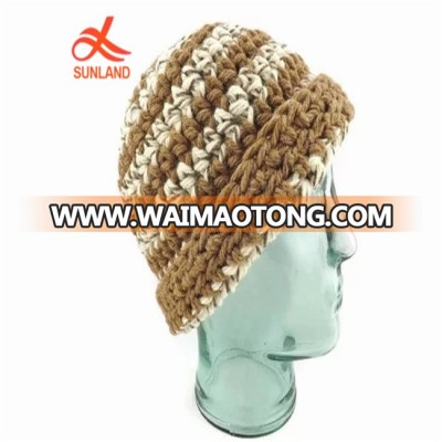 W2558  Knitted Crochet Hat Wool Beanie