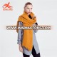 W3348 Solid Winter Shawl Stylish Warm Blanket Scarves Women Soft Pashmina Scarf